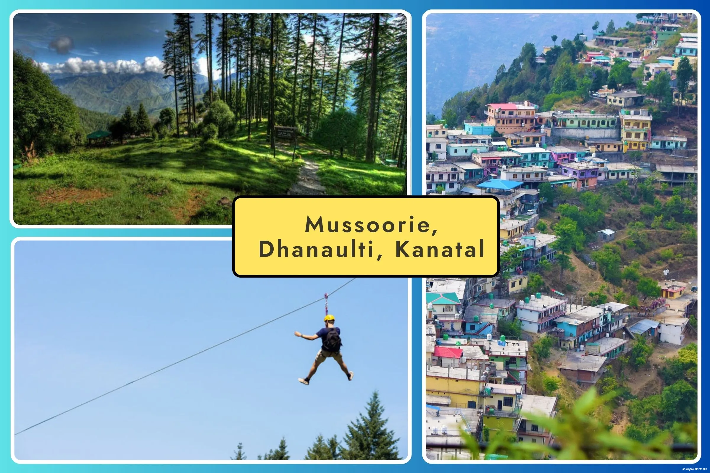 Mussoorie Dhanaulti Kanatal 4 Days Tour