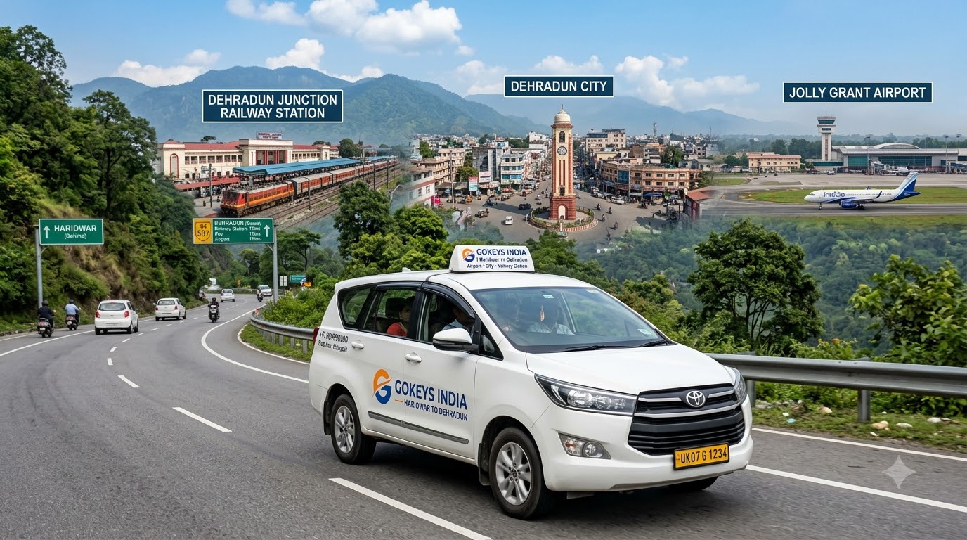 Haridwar to Dehradun Taxi Services
