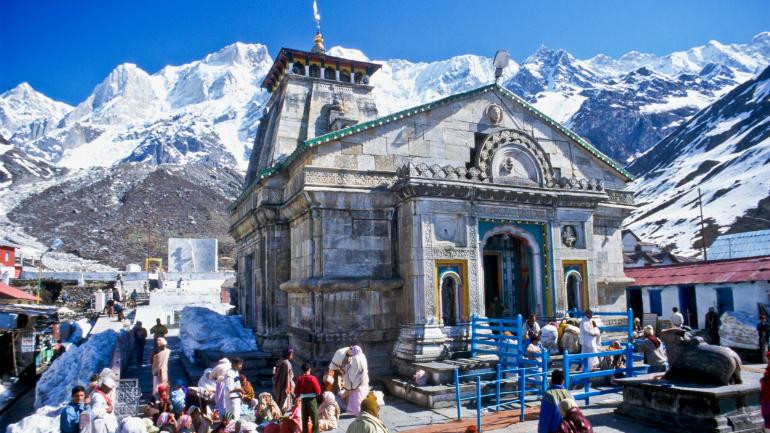Kedarnath Temple in garhwal himalayas - char dham trip
