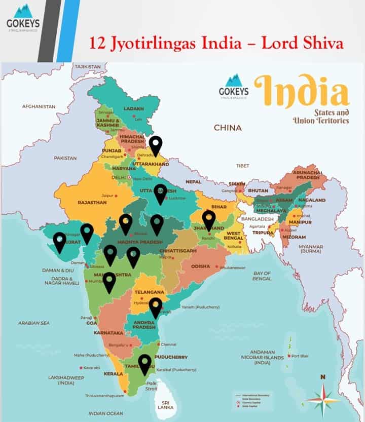 12-Jyotirlinga-map-india